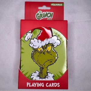 2025 Dr. Seuss "How the GRINCH Stole Christmas" Playing Cards w/Metal Tin